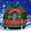 A Nightmare On Elm Street Knitting Pattern 3D Print Ugly Christmas Sweater Gift For Men And Women