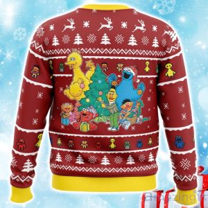 A Sesame Street Christmas Sesame Street Ugly Christmas Sweater Xmas Gift For Men Women Product Photo 2