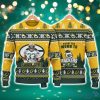 Aaron Jones Green Bay Packers Packers For Life NFL Christmas Ugly Sweater