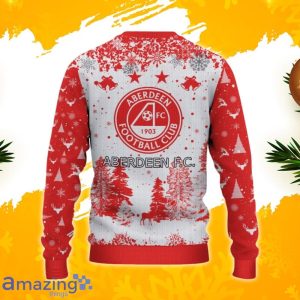 Aberdeen F.C. Ugly Christmas Sweater, Xmas Gift Ideas 2023 For Fans Product Photo 3