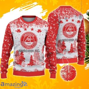 Aberdeen F.C. Ugly Christmas Sweater, Xmas Gift Ideas 2023 For Fans Product Photo 1