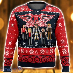 Aerosmith 3D Ugly Christmas Sweater Nice Christmas Gift For Men And Women Product Photo 1