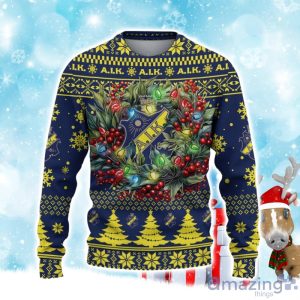 AIK IF Ugly Christmas Sweater Gift Ideas For Fans Product Photo 2