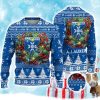 AJ Auxerre  Ugly Christmas Sweater Gift Ideas For Fans