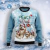 Akita Peace Love Joy Ugly Sweater Ugly Christmas Sweater For Men & Women