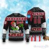 Alabama Bulldogs Ugly Christmas Sweater Grinch Drink Up Christmas Custom Number & Name