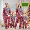 Alabama Crimson Tide Custom Name Christmas Pajamas For Fans