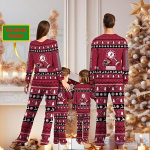 Alabama Crimson Tide Personalized Christmas Pajamas For Fans Product Photo 2