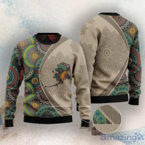 Alaska Mandala Ugly Christmas Sweater image Alaska Mandala Ugly Christmas Sweater Product Photo 3