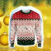 All I Want For Christmas Is A Llama Ugly Christmas Sweater 3D Sport Gift For Big Fans