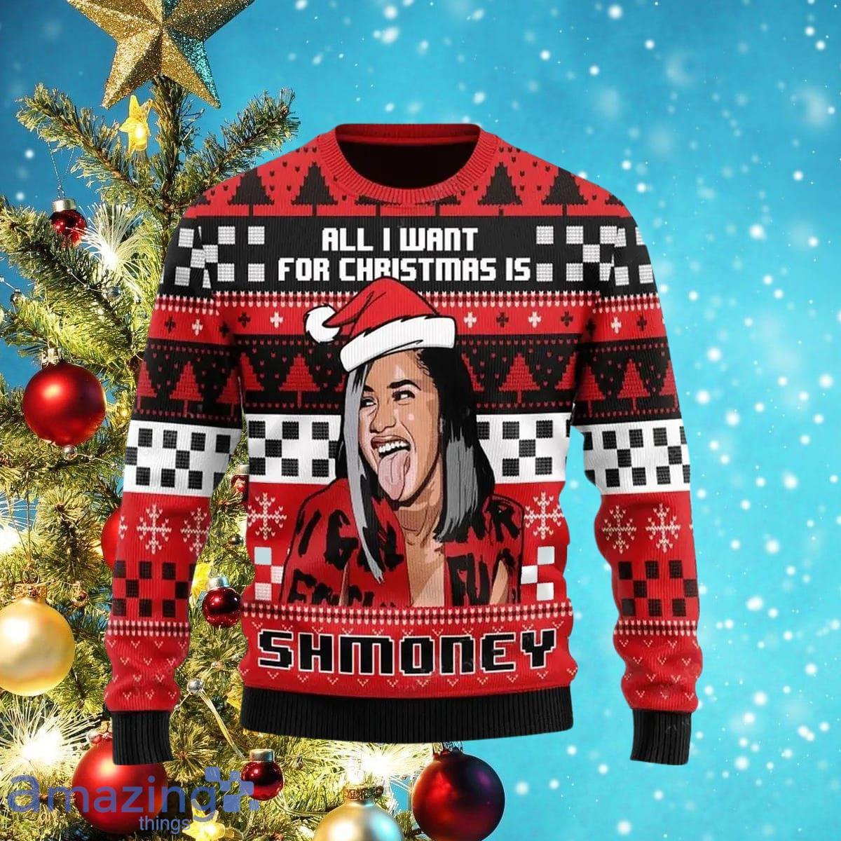 All I Want For Christmas Is Some Money Ugly Christmas Sweater For Men Women Style Gift KTP image All I Want For Christmas Is Some Money Ugly Christmas Sweater For Men Women Style Gift KTP Product Photo 1