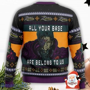 All Your Base Are Belong To Us Zero Wing 3D Ugly Christmas Sweater Christmas Gift For Men And Women image All Your Base Are Belong To Us Zero Wing 3D Ugly Christmas Sweater Christmas Gift For Men And Women Product Photo 3