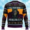 All Your Base Are Belong To Us Zero Wing Ugly Christmas Sweater