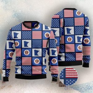 Amazing Minnesota Ugly Christmas Sweater image Amazing Minnesota Ugly Christmas Sweater Product Photo 3