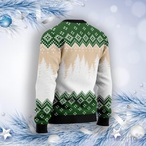 American Foxhound Let It Snow Ugly Christmas Sweater Product Photo 2