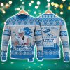 Amon-Ra St. Brown Detroit Lions I Am A Die Hard Lions Fan Till I Die NFL Christmas Ugly Sweater