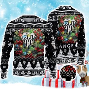 Angers SCO Ugly Christmas Sweater Gift Ideas For Fans Product Photo 1