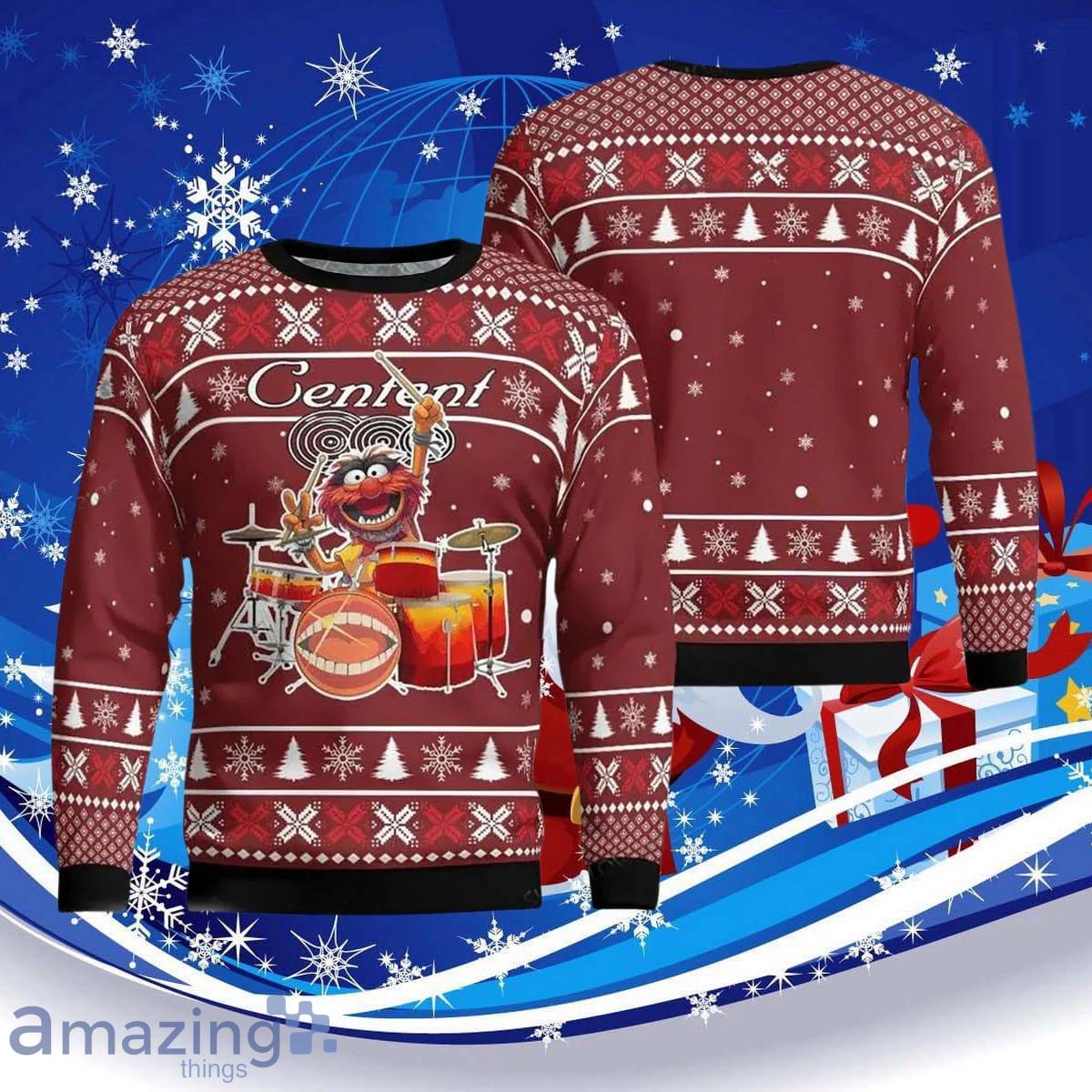Animal The Muppet Centent Cymbals DrumsUgly Christmas Sweater Special Gift For Men And Women Product Photo 1