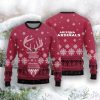 Arizona Cardinals Christmas Reindeer Knitted Sweater