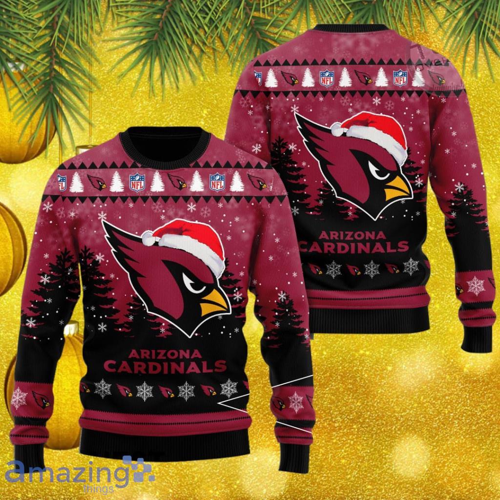 Arizona Cardinals Christmas Ugly Sweater Gift For Chirstmas image Arizona Cardinals Christmas Ugly Sweater Gift For Chirstmas Product Photo 1