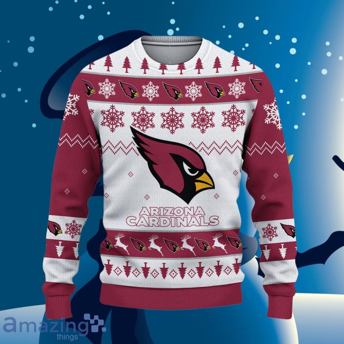 Arizona Cardinals Ugly Christmas Sweater Style Gift For Men Women image Arizona Cardinals Ugly Christmas Sweater Style Gift For Men Women Product Photo 2