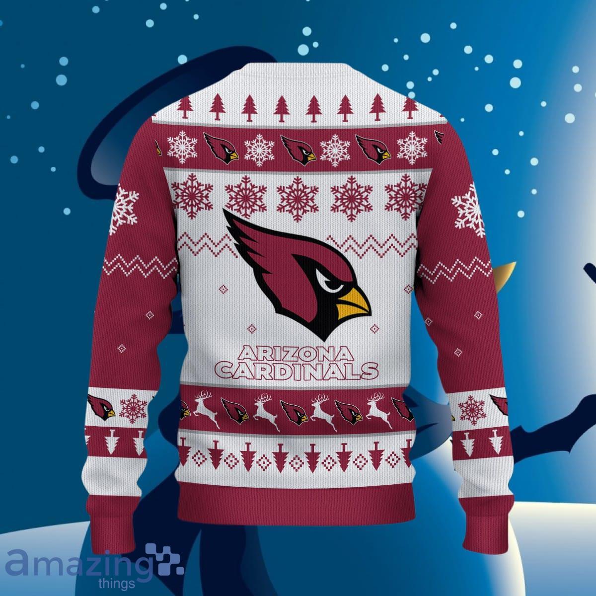 Arizona Cardinals Ugly Christmas Sweater Style Gift For Men Women image Arizona Cardinals Ugly Christmas Sweater Style Gift For Men Women Product Photo 3