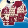 Arizona Coyotes 3D Hooodie Ugly Sweater Sweatshirt Christmas Pattern Ice Hockey NHL Fans