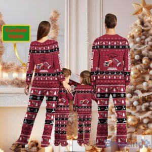 Arkansas Razorbacks Personalized Christmas Pajamas For Fans Product Photo 2