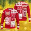 Arsenal Christmas Ugly Sweater Gift For Chirstmas