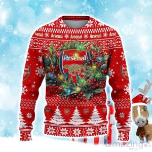 Arsenal F.C. Ugly Christmas Sweater Gift Ideas For Fans Product Photo 2