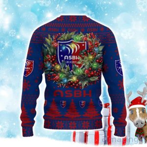 AS Beziers Herault Ugly Christmas Sweater Gift Ideas For Fans Product Photo 3