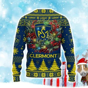 ASM Clermont Auvergne Ugly Christmas Sweater Gift Ideas For Fans Product Photo 3