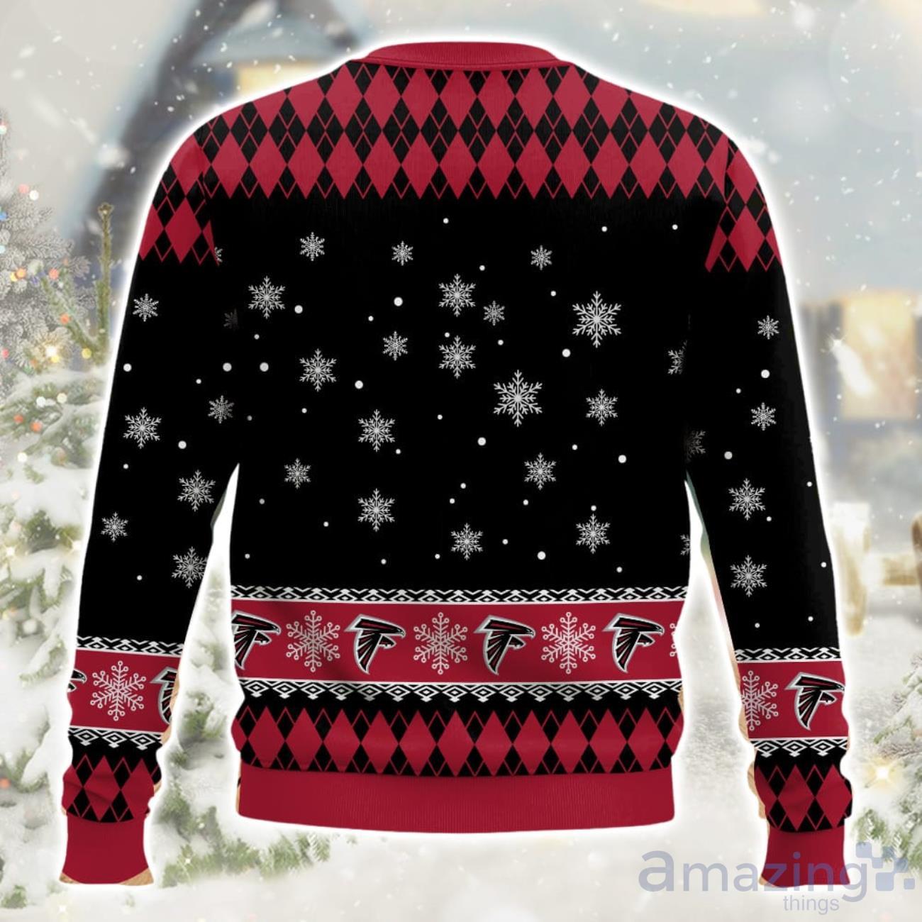 Atlanta Falcons Kissmyass Ugly Christmas Sweater image Atlanta Falcons Kissmyass Ugly Christmas Sweater Product Photo 2