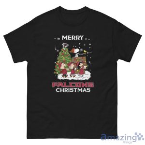 Atlanta Falcons Snoopy Family Christmas Shirt Christmas Gift Ideas - G500 Men’s Classic Tee