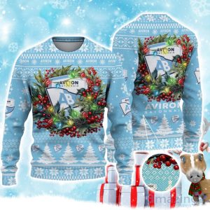 Aviron Bayonnais Ugly Christmas Sweater Gift Ideas For Fans Product Photo 1