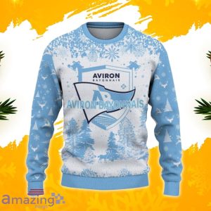 Aviron Bayonnais Ugly Christmas Sweater, Xmas Gift Ideas 2023 For Fans Product Photo 2