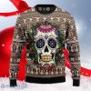 Awesome Sugar Skull Ugly Christmas Sweater Gift For Men Women