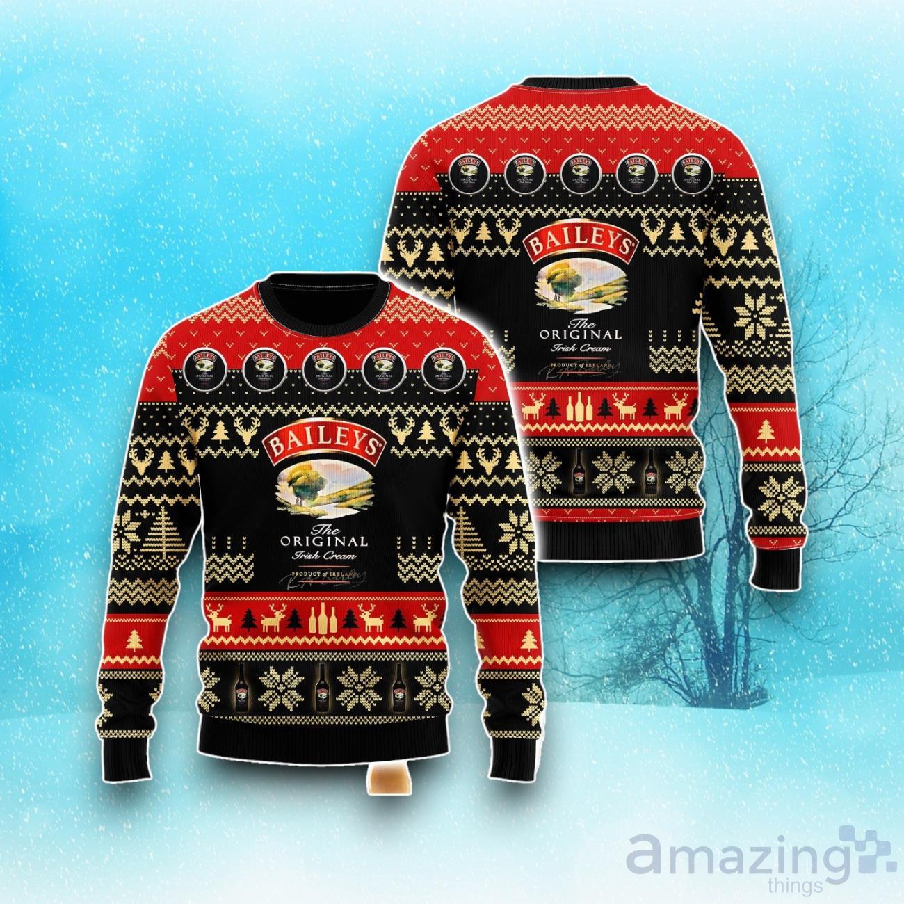 Baileys Irish Cream Ugly Christmas Sweater For All image Baileys Irish Cream Ugly Christmas Sweater For All Product Photo 1