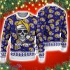 Baltimore Ravens Christmas Skull Sport Ugly Christmas Sweater 3D