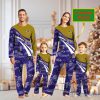 Baltimore Ravens Custom Name Christmas Pajamas For Fans