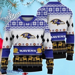 Baltimore Ravens National Football League Christmas Sweater Xmax Gifts Product Photo 1