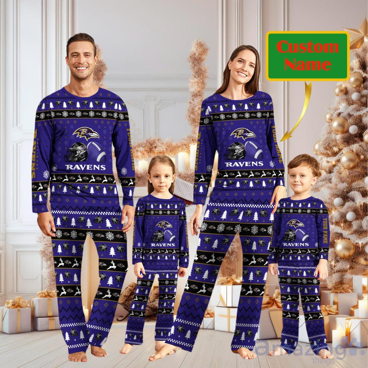 Ravens outlet christmas pajamas