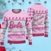 Barbie Custom Name Ugly Christmas Sweater For Men Women