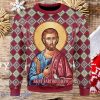 Bartholomew The Apostle Ugly Christmas Sweater Style Gift For Men And Women