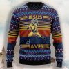 Baseball Jesus Save Ugly Christmas Sweater For Men & Women