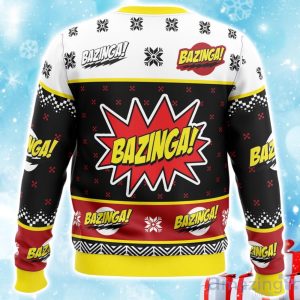 Bazinga The Big Bang Theory Ugly Christmas Sweater Xmas Gift For Men Women Product Photo 2