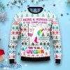Be A Unicorn Ugly Christmas Sweatshirt