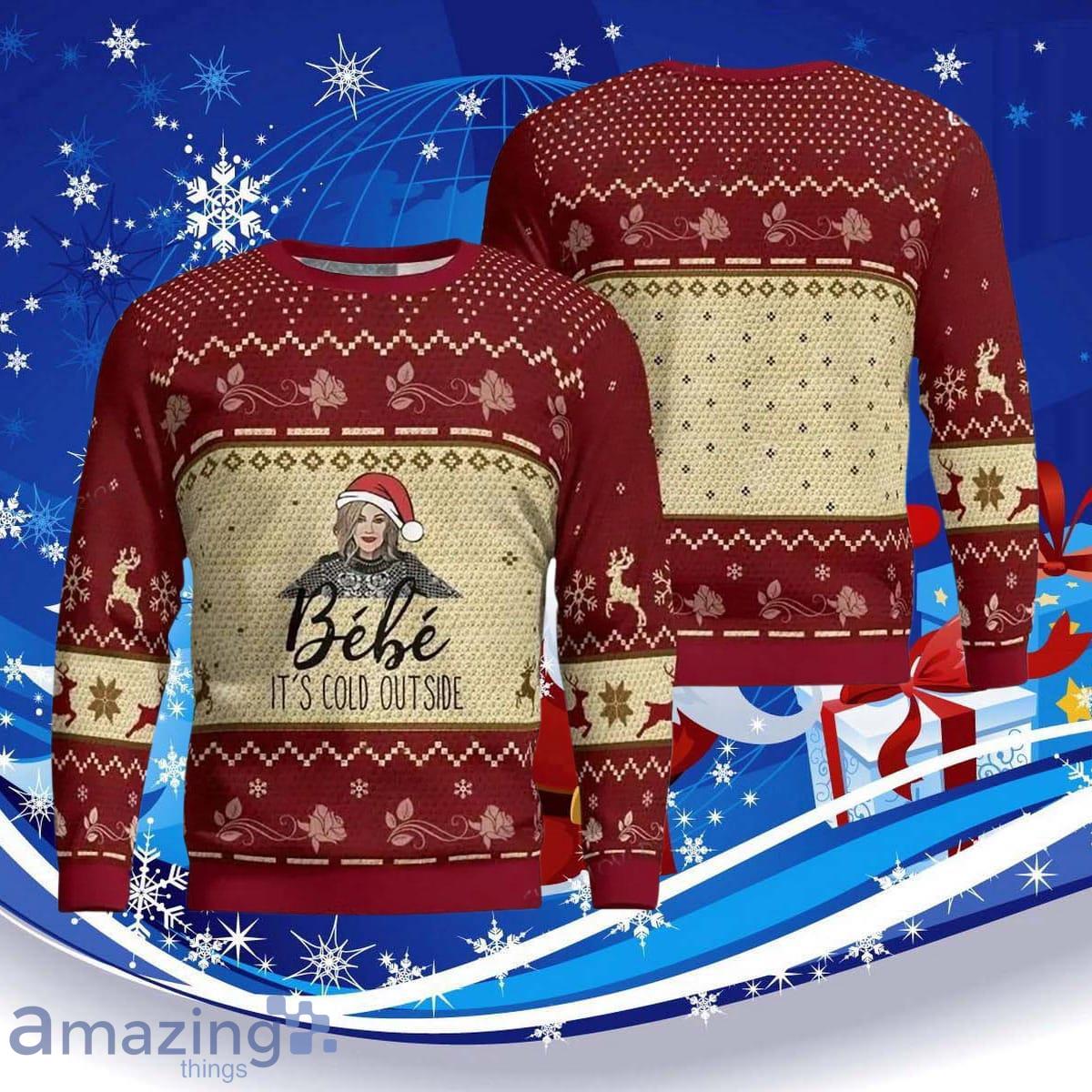 Bebe It Is Cold Outside Christmas Gift Bebe It Is Cold Outside Ugly Christmas Sweater Gift For Men And Women Product Photo 1