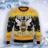 Bee Tie Dye Ugly Christmas Sweater