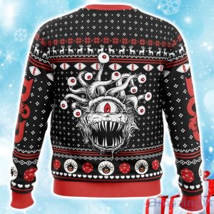 Beholder Dungeons And Dragons Ugly Christmas Sweater Xmas Gift For Men Women Product Photo 2